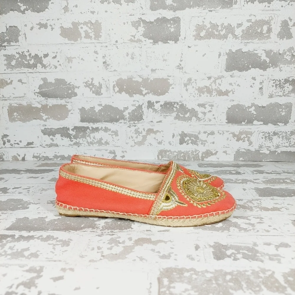 NEW Vince Camuto Dayna Espadrille Bittersweet Grapefruit Summer Flats O486